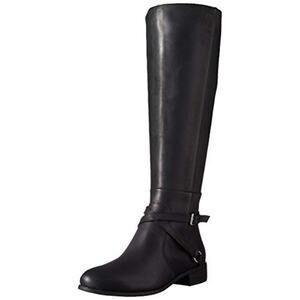Charles David Women's Solo Knee High Black Riding Boots Size 6.5